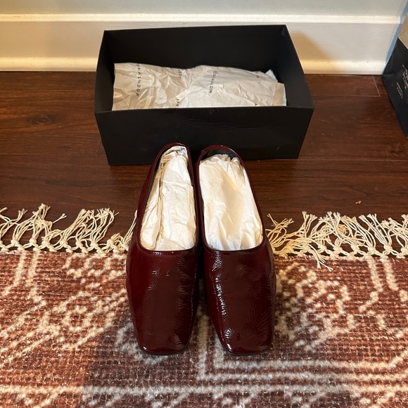 Freda Salvador Shoes - Freda Salvador Jessie Flat in Oxblood